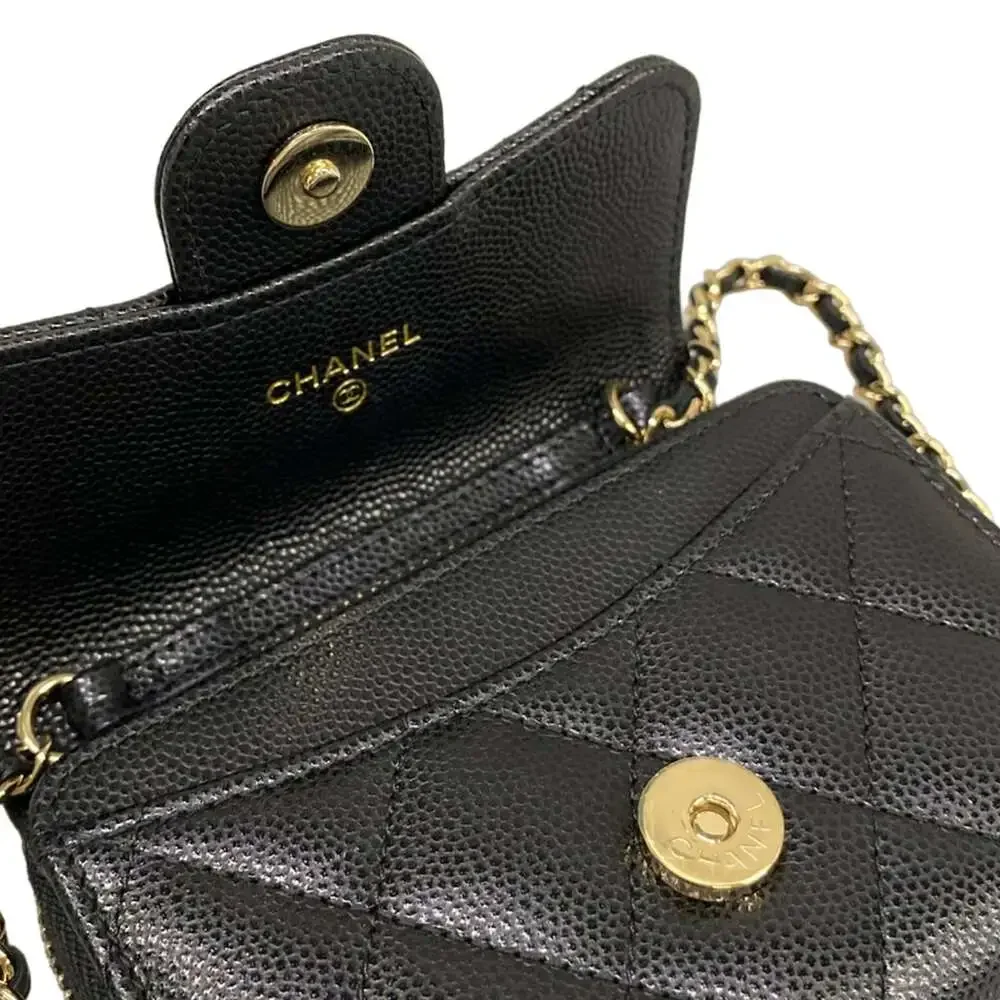 Chanel Classic Mini Chain Wallet/Matelasse Other Style Wallet AP2569